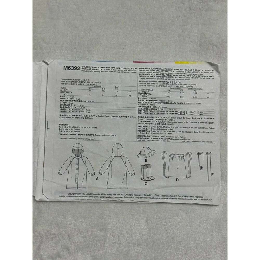 McCalls mccall sewing